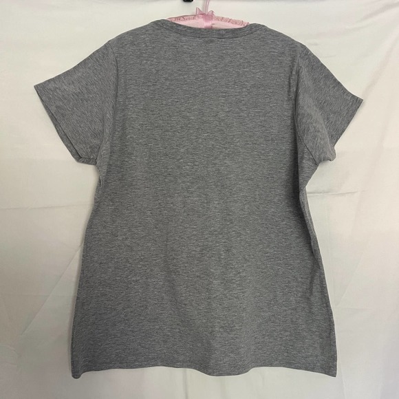 TOTUS TUUS I am Yours Latin Phrase Catholic Mary T-Shirt V-Neck Top Size 2XL - Picture 2 of 7